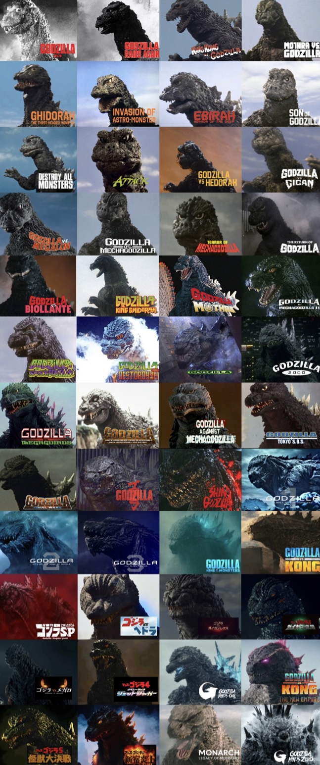 GODZILLA RAIDS AGAIN CODZILLA MOTHRA VS GODZILLA GHIDORA. THE THREE-HEADED MONST INVASION OF ASTRO-MONSTER EBIRAHA HORROR OF THE DEER SON OF GODZILL DESTROY ALL MONSTERS A GODZILLA VS HEDORAH GODZILLA BIOLLANTE GODZILLA MECHAGODZILLA TERROR OF MECHAGODALA CODZILLA KING CHIDORA MOTHRE GODZILLA GICAN THE RETURN OF GODZILLA GODZILLA MECHAGODZILLA 1 SPACCHODZAA CODZILLA DESTOROVAH GODZILLA GODZILLA 2000 GODZILLA GODZILLA GODZILLA AGAMIST MECHAGODZILL MEGRGUIRUS GODZILLA TOKYO'S.O.S. COMMINA GODZILLA SHING Cozi GODZILL GODZILLA GODZILLA GODZILLA KING MONSTERS コジャ コンラSP ドラ ゴジラ ガイガンレクス アルゴジラ4 ゴジラメガロ ジェットジャガー GORTZIBA MINUS ONE ゴジラ フェスゴジラ 怪赋大決雞 MONARCH LEGACY OF MONSTARS GODZILLA KONG KONG THE NEW EMPIR GODZI MINUS ZERO