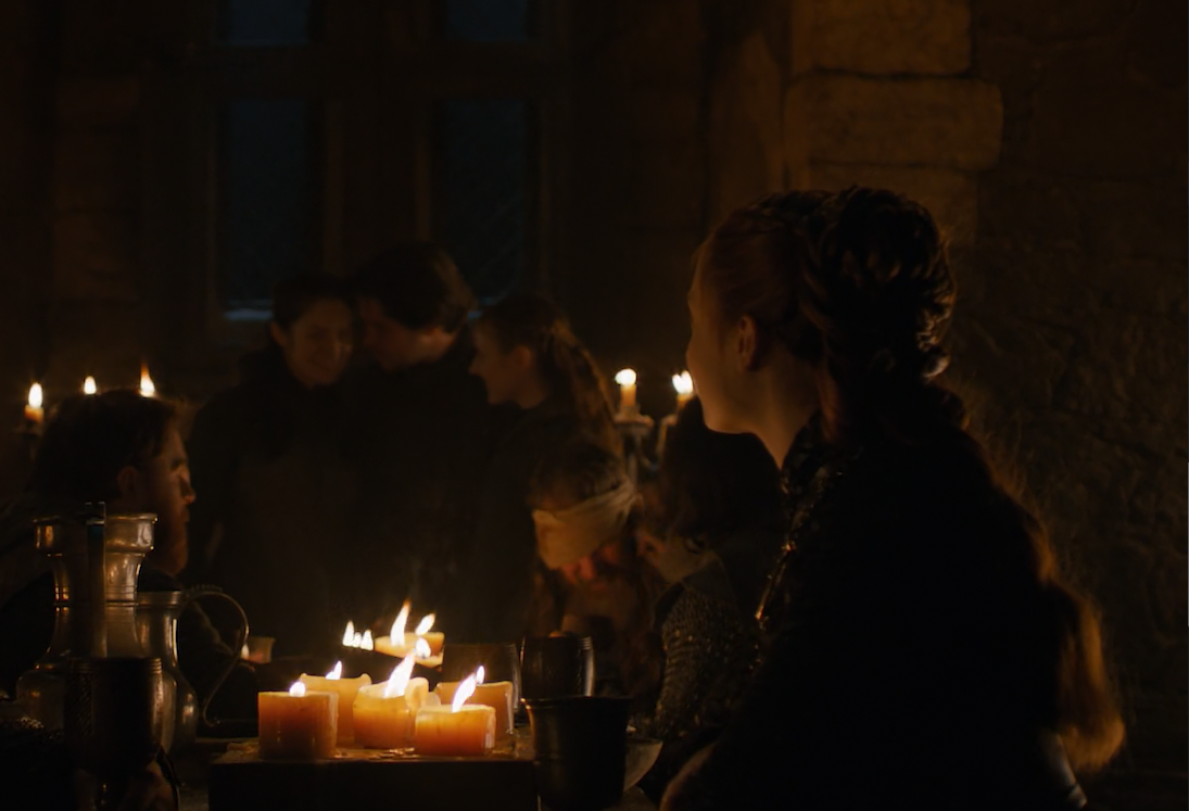 Podrick casually arranging a threesome while Sansa looks on with yearning. | /r/FreeFolk