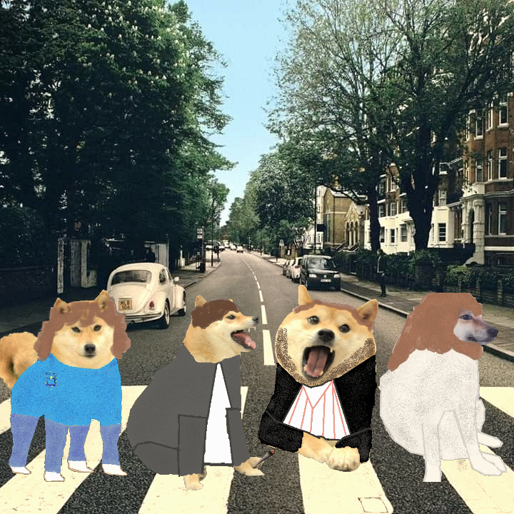 le beatles has arrived | /r/dogelore