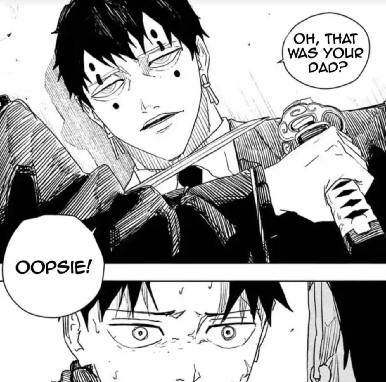 OOPSIE! OH, THAT WAS YOUR DAD?