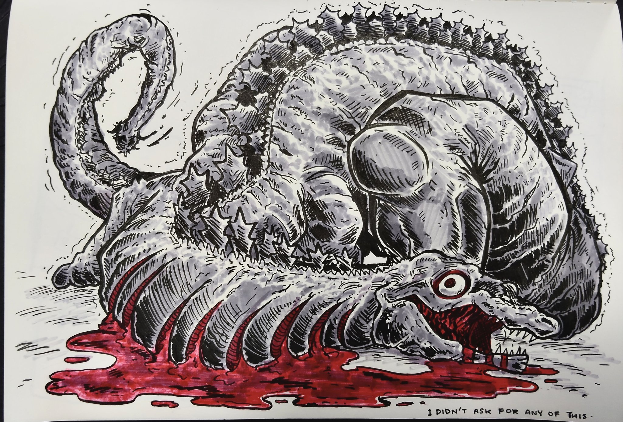 = I DIDN'T ASK FOR ANY OF THIS.