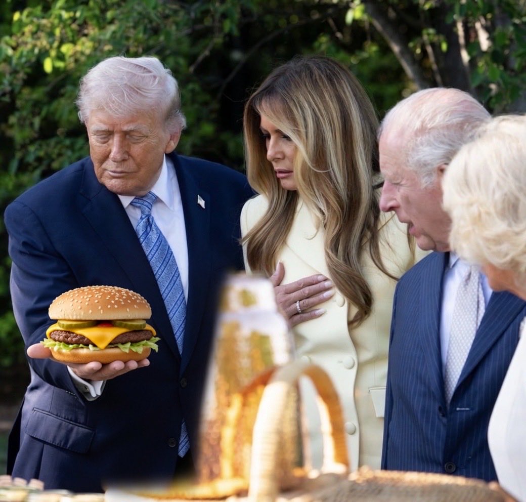 Trump cheeseburger