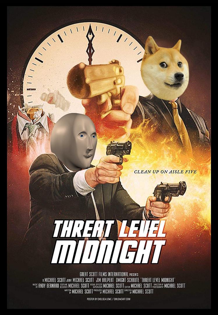 | | | | CLEAN UP ON AISLE FIVE THREAT LEVEL MIDNIGHT GREAT SCOTT FILMS INTERNATIONAL PRESENTS DIRECTOR OF MICHAEL SCOTT JN MICHAEL SCOTT JIM HALPERT DWIGHT SCHRUTE THREAT LEVEL MIDNIGHT MICHAEL SCOTT MICHAEL SCOTT MICHAEL SCOTT MICHAEL SCOTT WRITTEN MICHAEL SCOTT PRODUCED MICHAEL SCOTT DIRECTED MICHAEL SCOTT SANDY BERNARD POSTER BY CHELSEA LOWE/CMLOWEART.COM