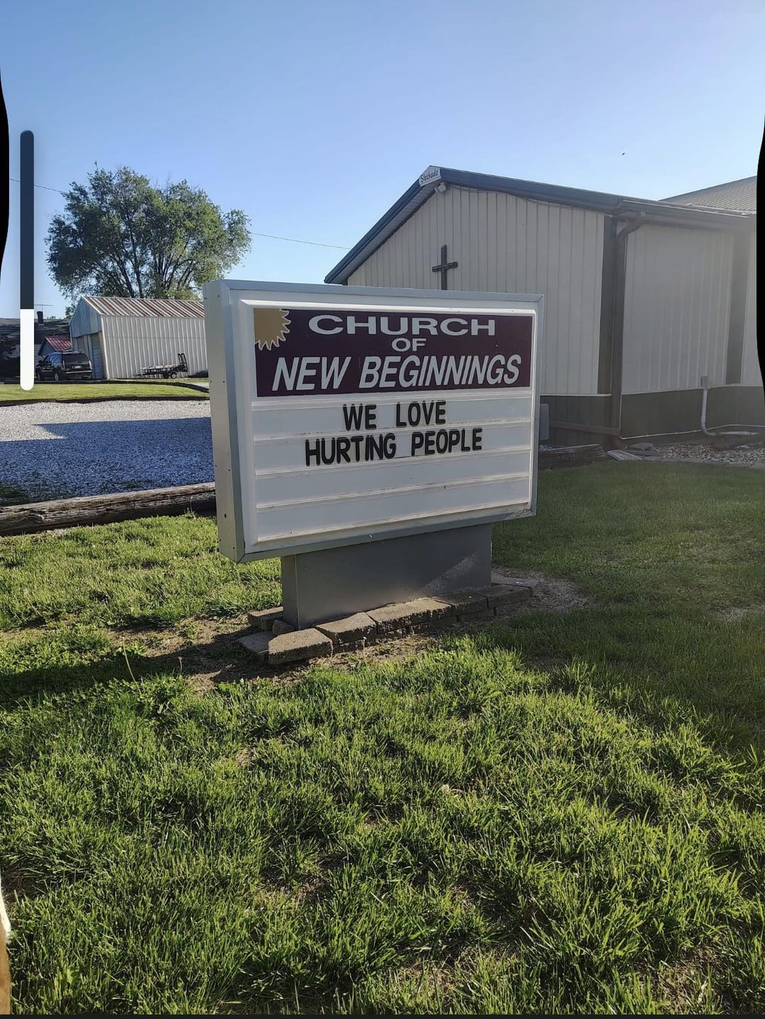 CHURCH OF NEW BEGINNINGS WE LOVE HURTING PEOPLE
