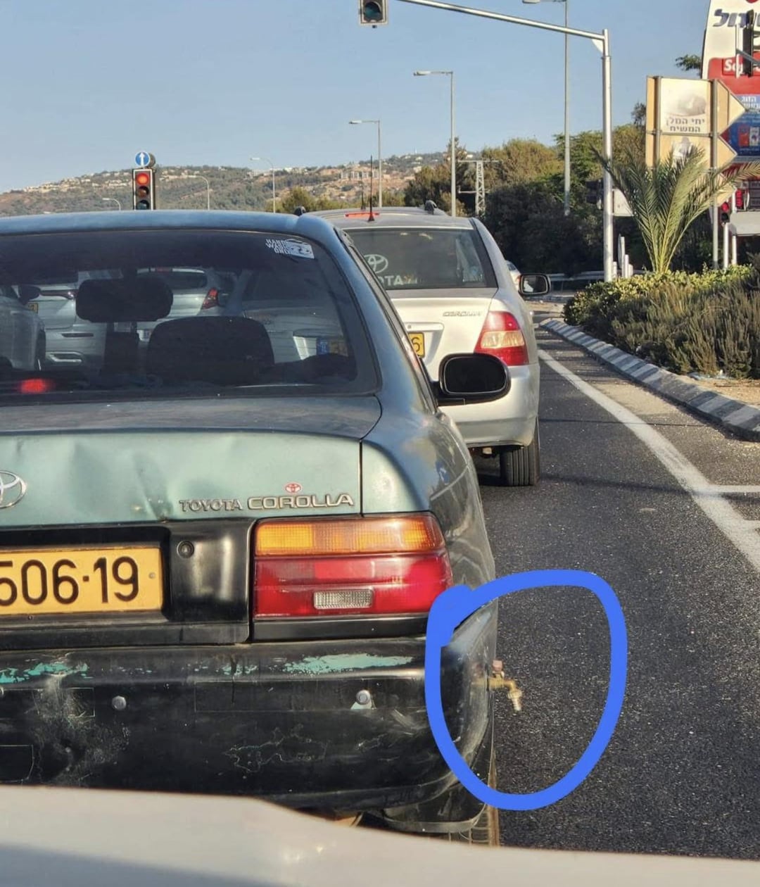 506-19 e TOYOTA COROLLA TAZ CERCAVE גול הזוג יחי החל המשיח