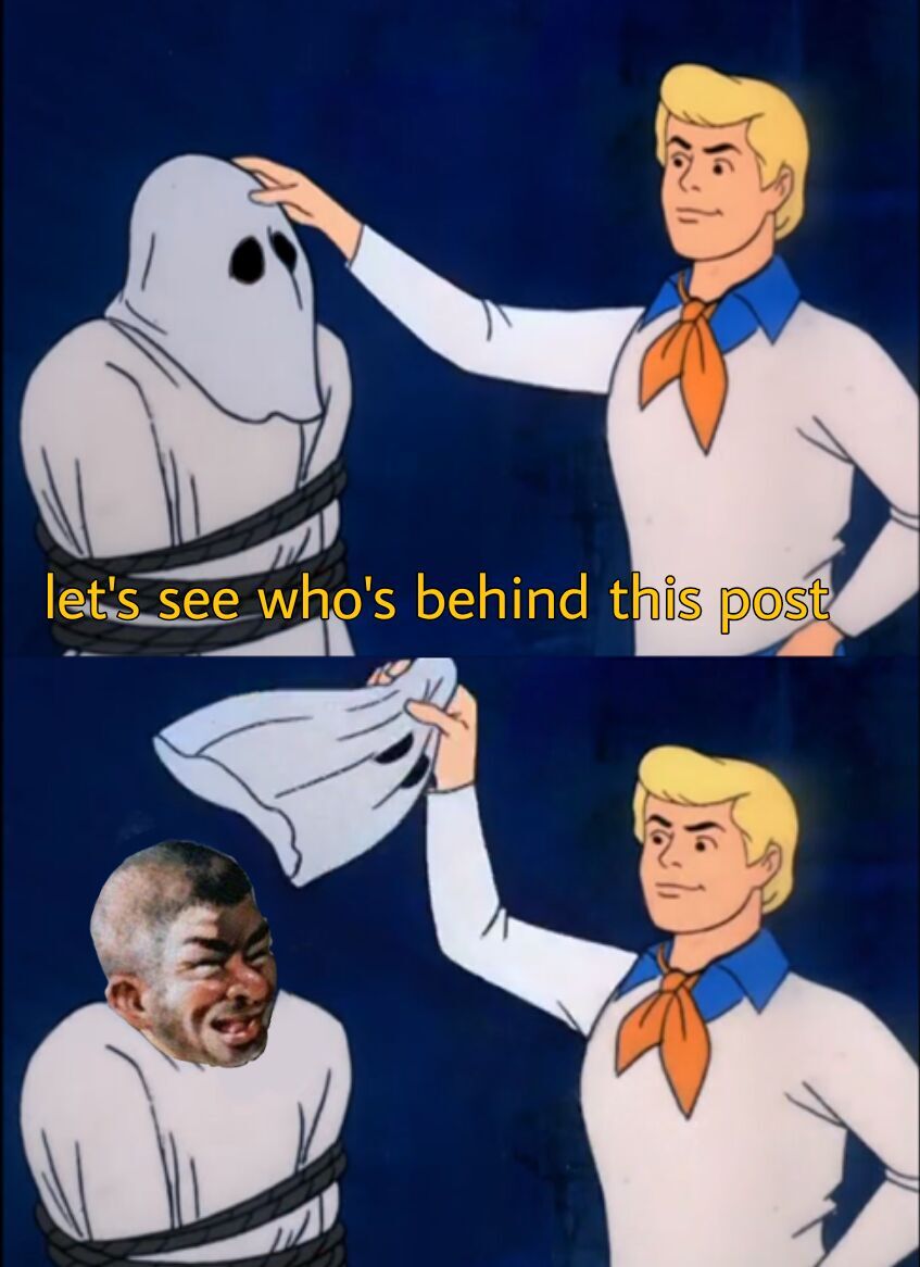 let's see who's behind this post