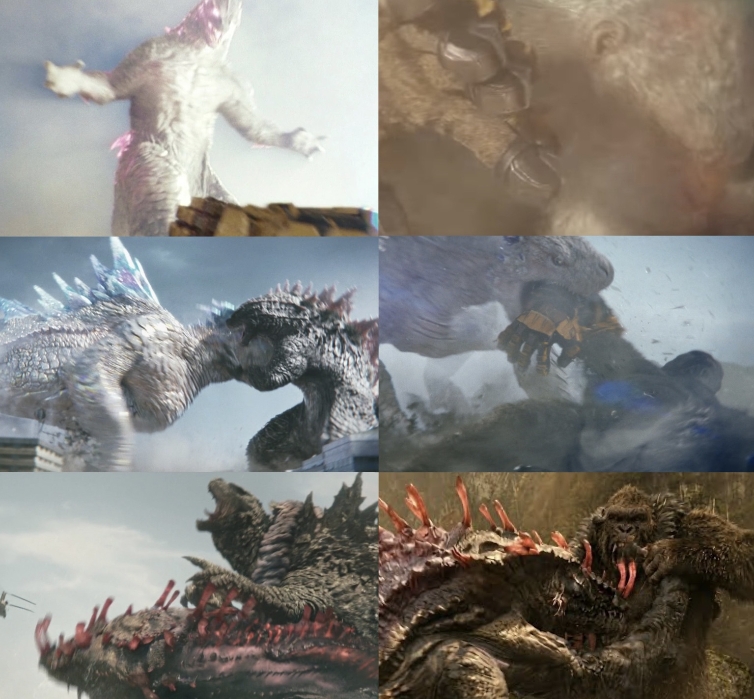 Godzilla and Kong being owned by Female titans 