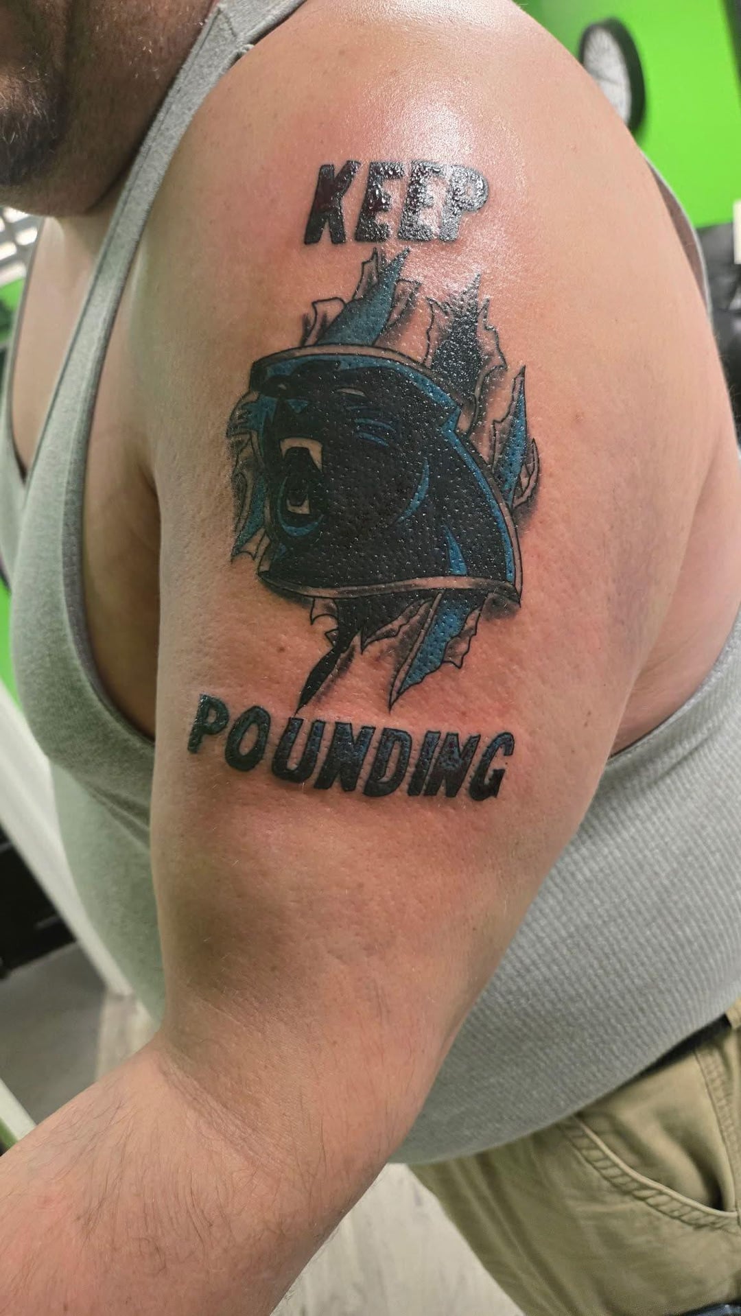 KEEP POUNDING
