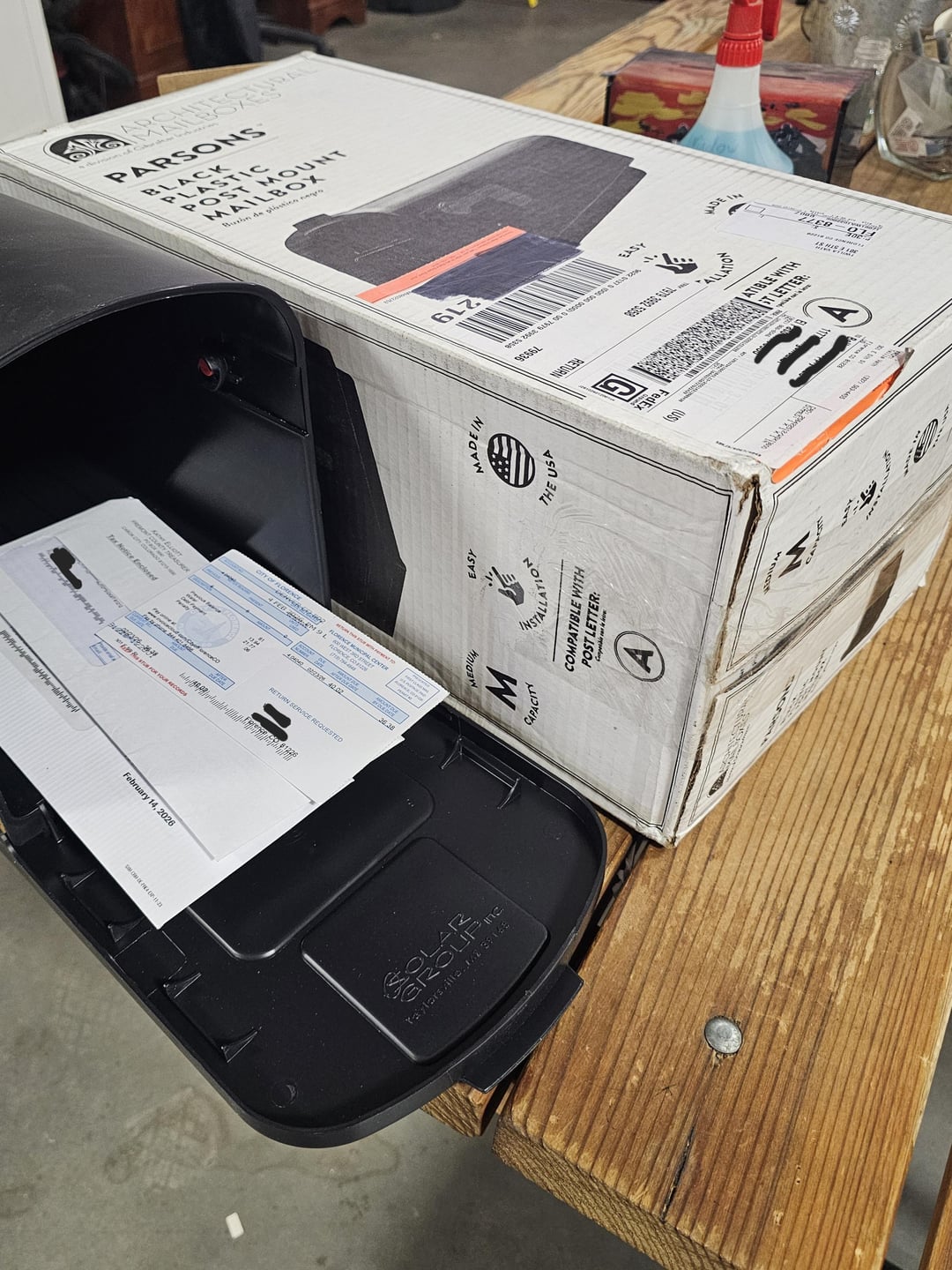 122 AD PARSONS ST FOR YOUR RECORDS February 14, 2026 11 MOUNT MAILBOX Bubn de plastics nes FLOREN MUNICH & CENTE 4044 32 40.02 36.36 RETURN SERVICE REQUESTED 6LZ MEDIUM EASY MADE IN 855 2668 66L 950 000 96.66L WHICH Σ CAPACITY STALL CATION BLE WIT COMPETTER THE USA EOLAR GROUP inc Yaylorsville. 12 39168 EASY . харах IT LETTER: