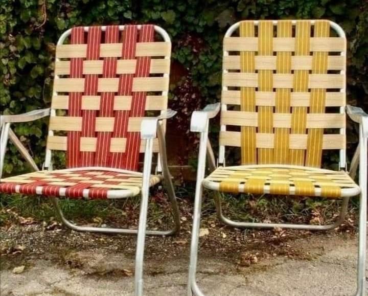 Classic lawn chairs