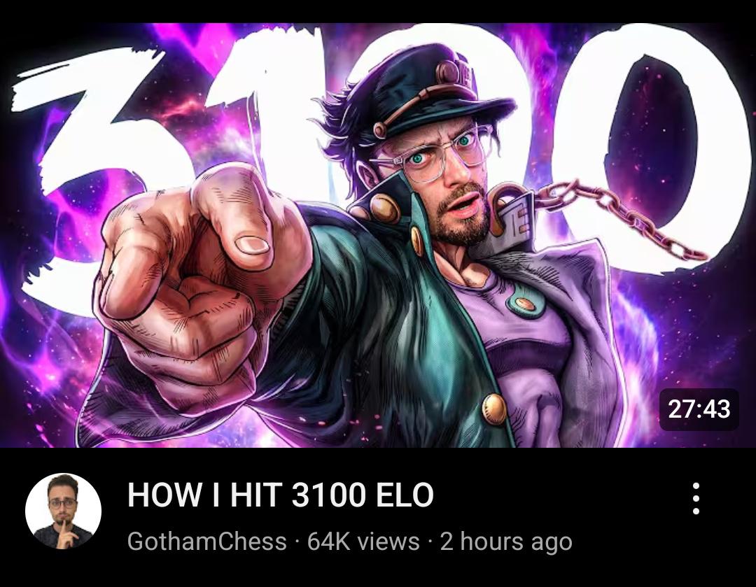 3120 HOW I HIT 3100 ELO Gotham Chess 64K views 2 hours ago 27:43