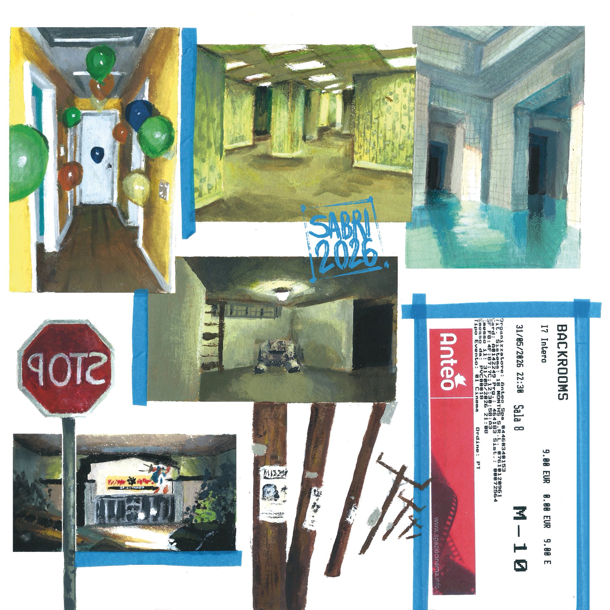 SABRI 10026 BACKROOMS I7 Intero 31/05/2026 22:30 Sala 8 9.08 EUR 0.00 EUR 9.00 E 00072564 Organizzatore: Anteo Spa 84469348153 fit. Sistema: 18 MONTHS S.R.L. 87618128961 Card: A8142249 Prg.: 464183 Sist.: SF F8:4F:87:7C:12:30:58:A3 Emesso il: 31/05/2826 21:08 Emesso da: PVC88818 Tipo Evento: 81 Cinema Ordine: PT M-10 Anteo 20b www.spaziocinema.info