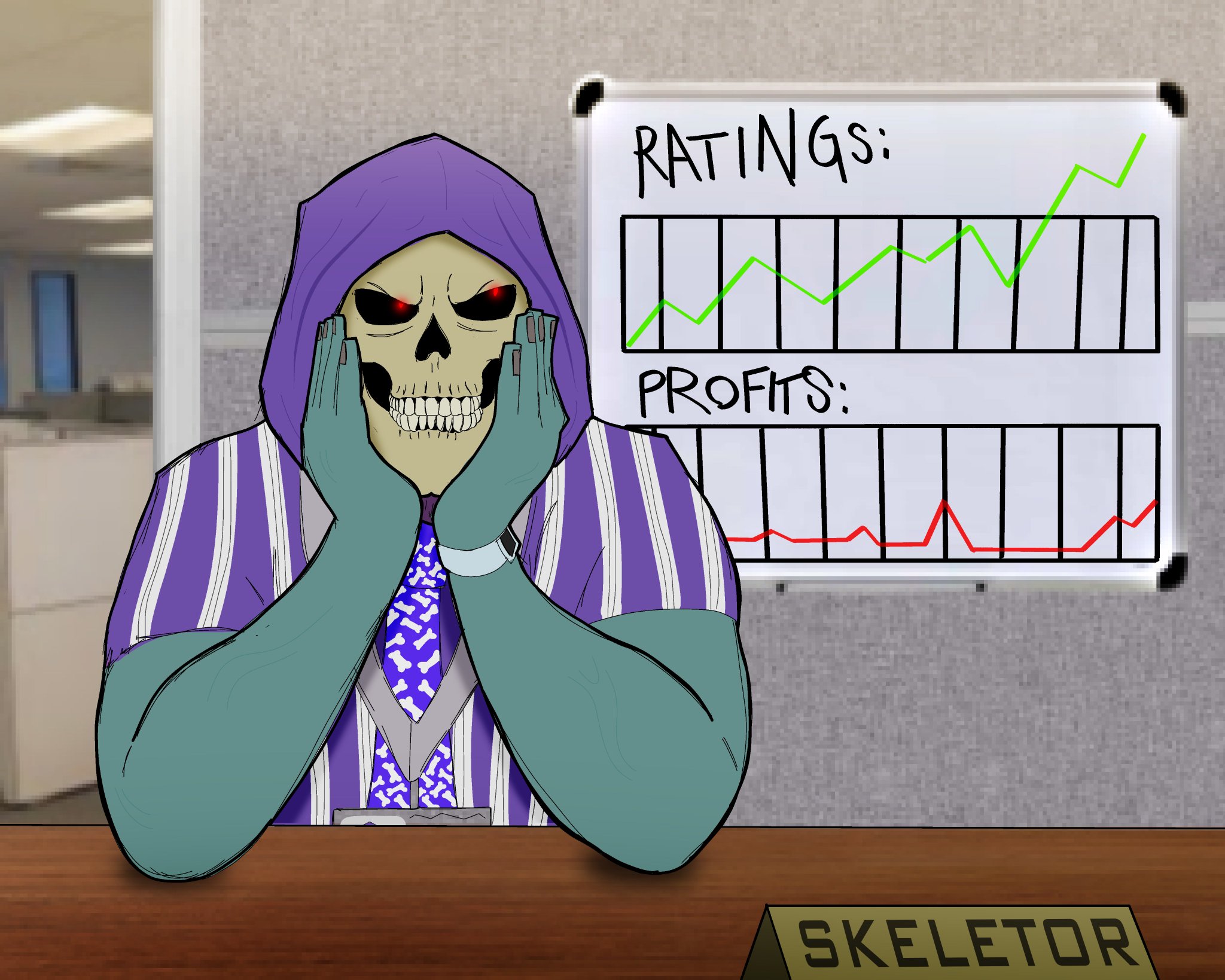 RATINGS: PROFITS: SKELETOR