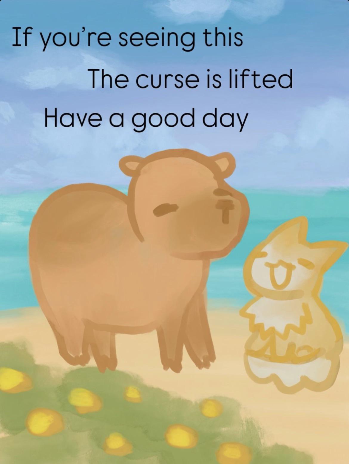 If you're seeing this The curse is lifted Have a good day