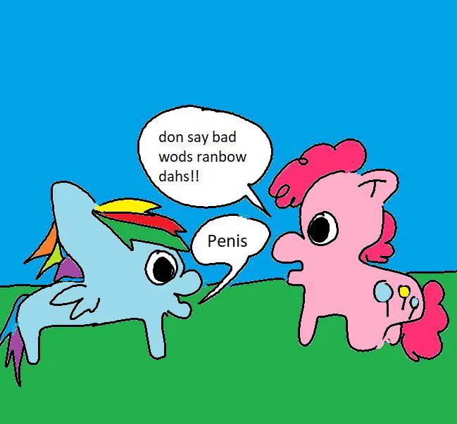 don say bad wods ranbow dahs!! E Penis 999