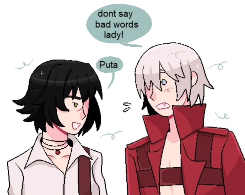 e + dont say bad words lady! Puta 60