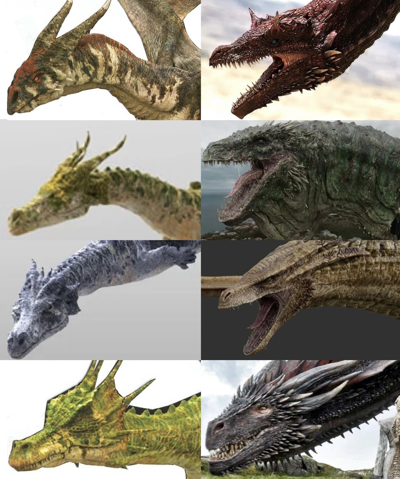 Dragon CGI in the 2000’s vs 2020’s