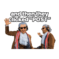 and then they w.clicked "POST"