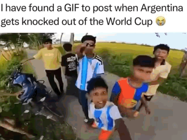 I have found a GIF to post when Argentina gets knocked out of the World Cup THE 花