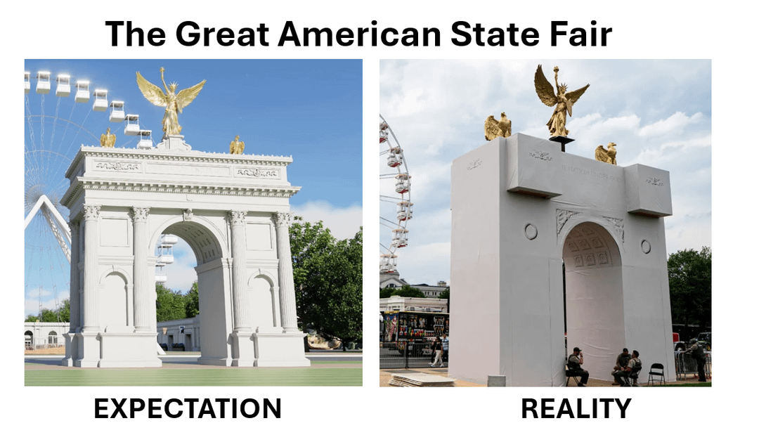 The Great American State Fair NATION UNDER GOD EXPECTATION REALITY