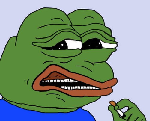 Pepe grimace
