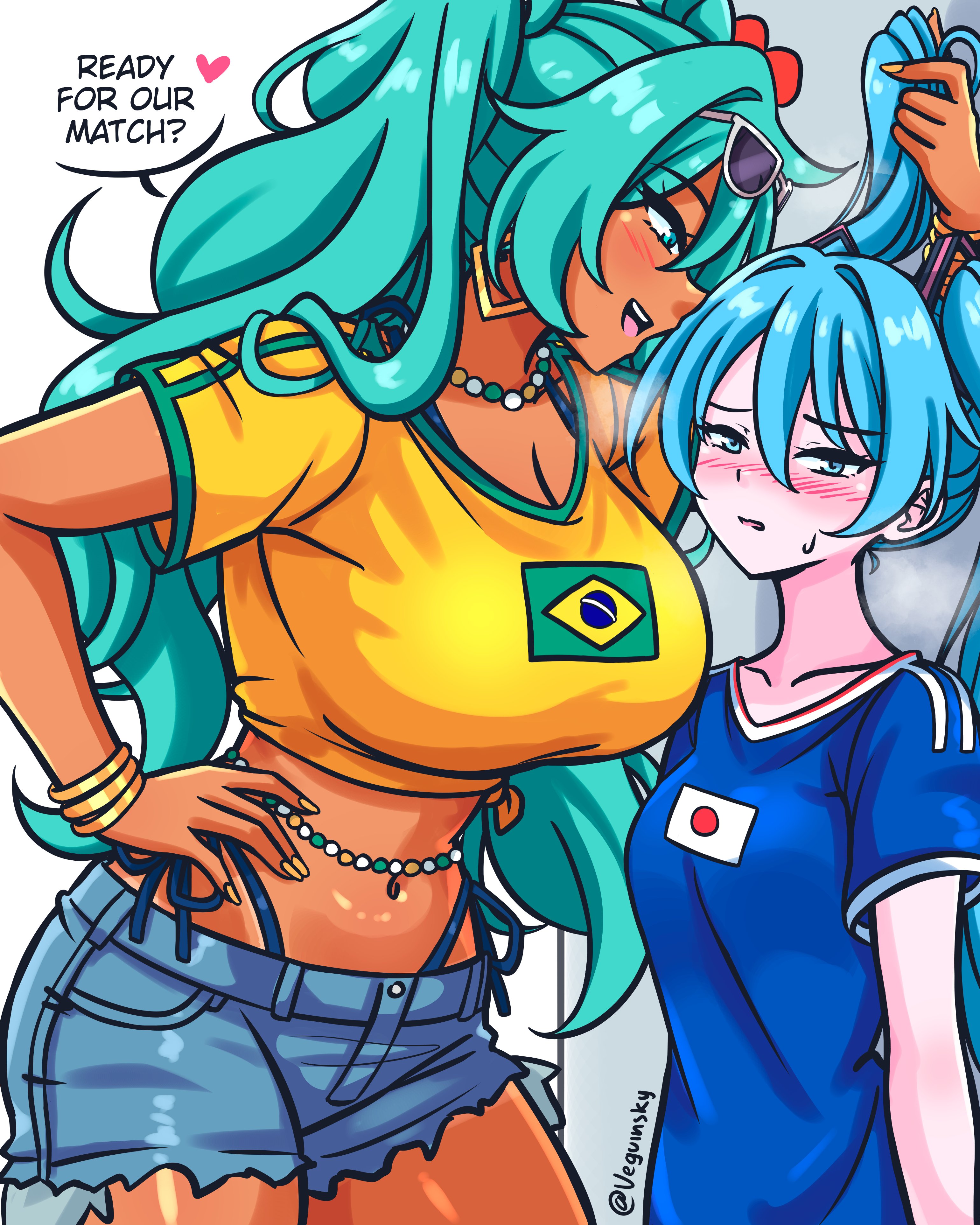 READY FOR OUR MATCH? @Veguinsky LU