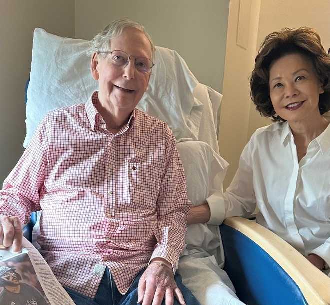 Mitch McConnell Proof-Of-Life Photo