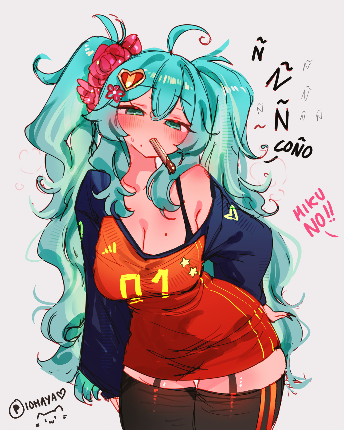 ①IOHAYA♡ П1 Ñ Ñ COÑO MIKU NO!!