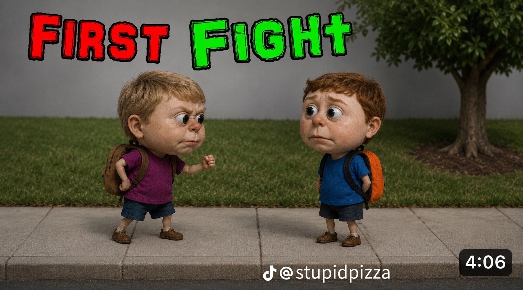 FIRST FIGHT 4:06 J@stupidpizza