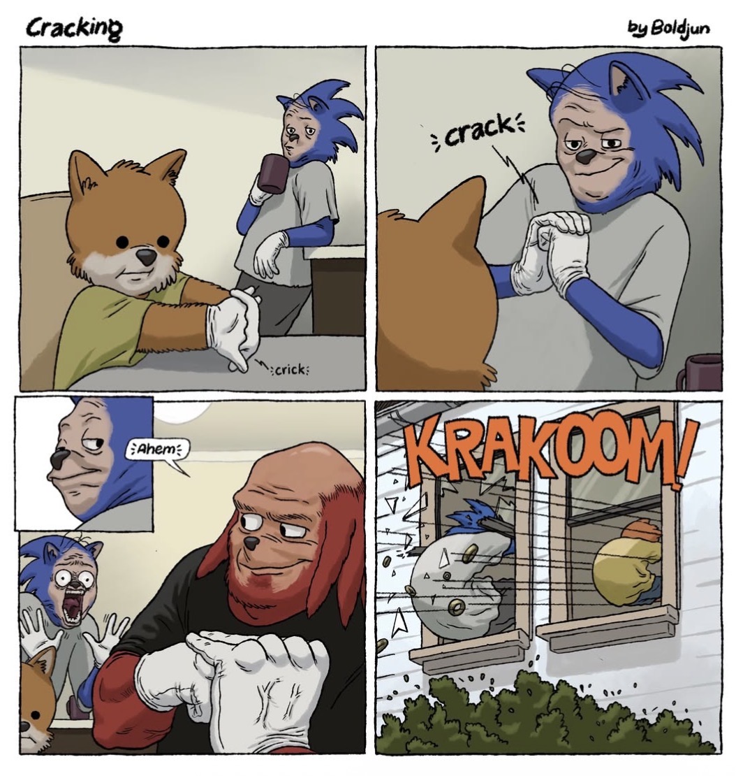Cracking Ahem crick crack by Boldjun KRAKOOM