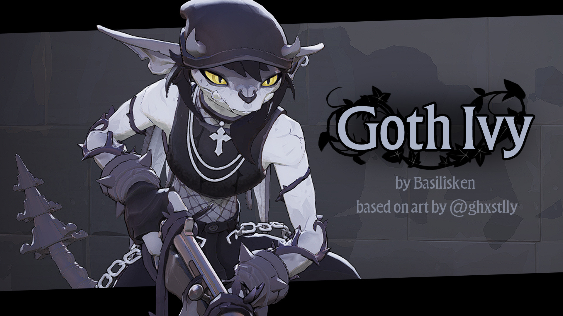 Goth Ivy by Basilisken based on art by @ghxstlly