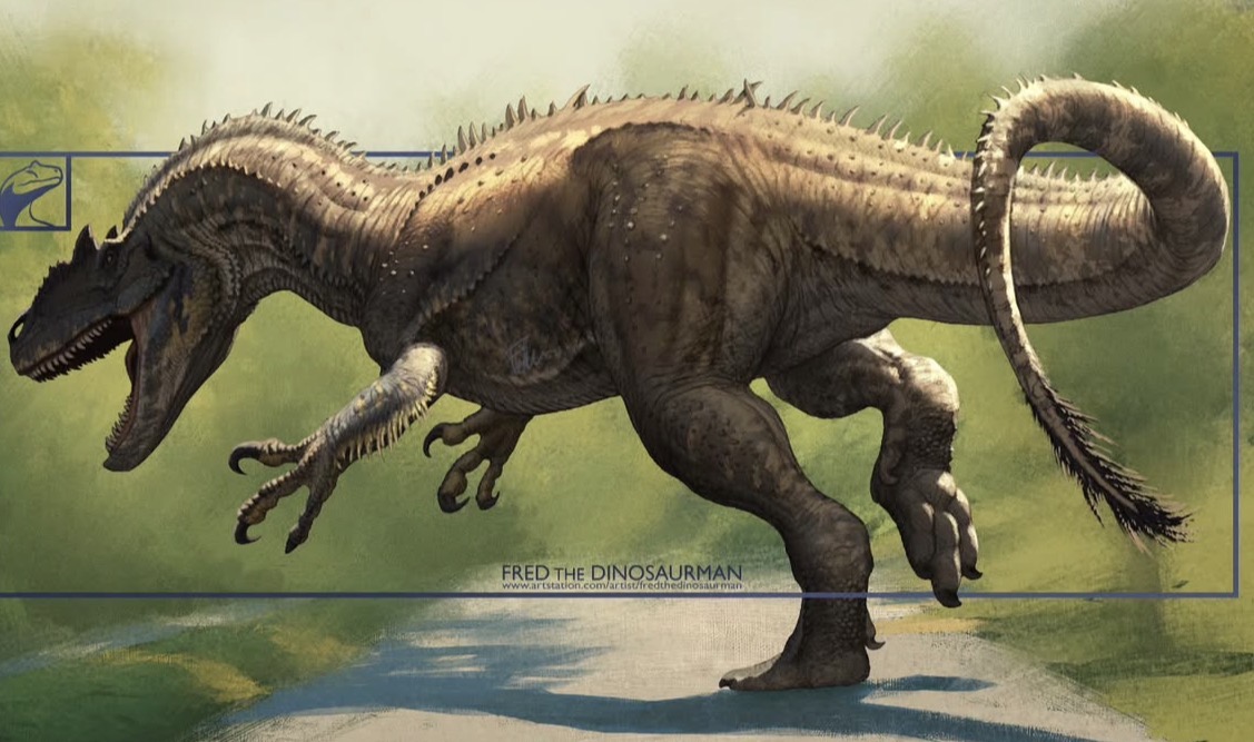FRED THE DINOSAURMAN www.artstation.com/artist/fredthedinosaurman