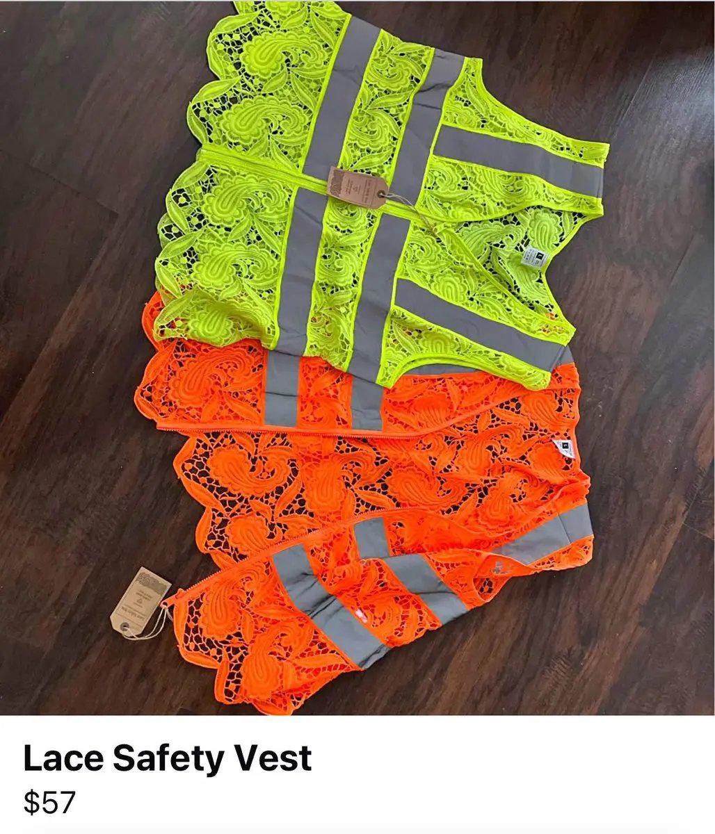 Lace Safety Vest $57
