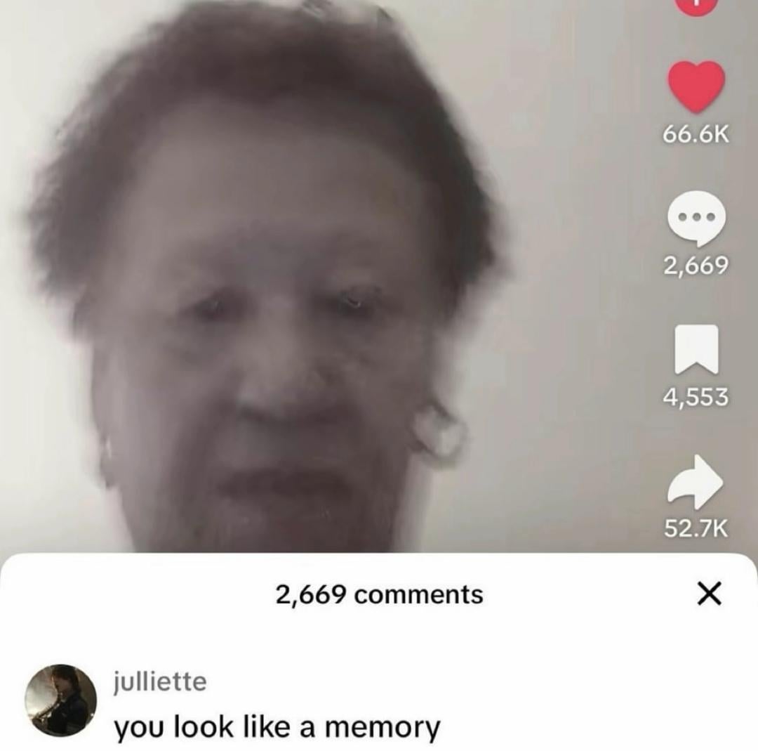 julliette 66.6K 2,669 4,553 52.7K 2,669 comments ✗ you look like a memory
