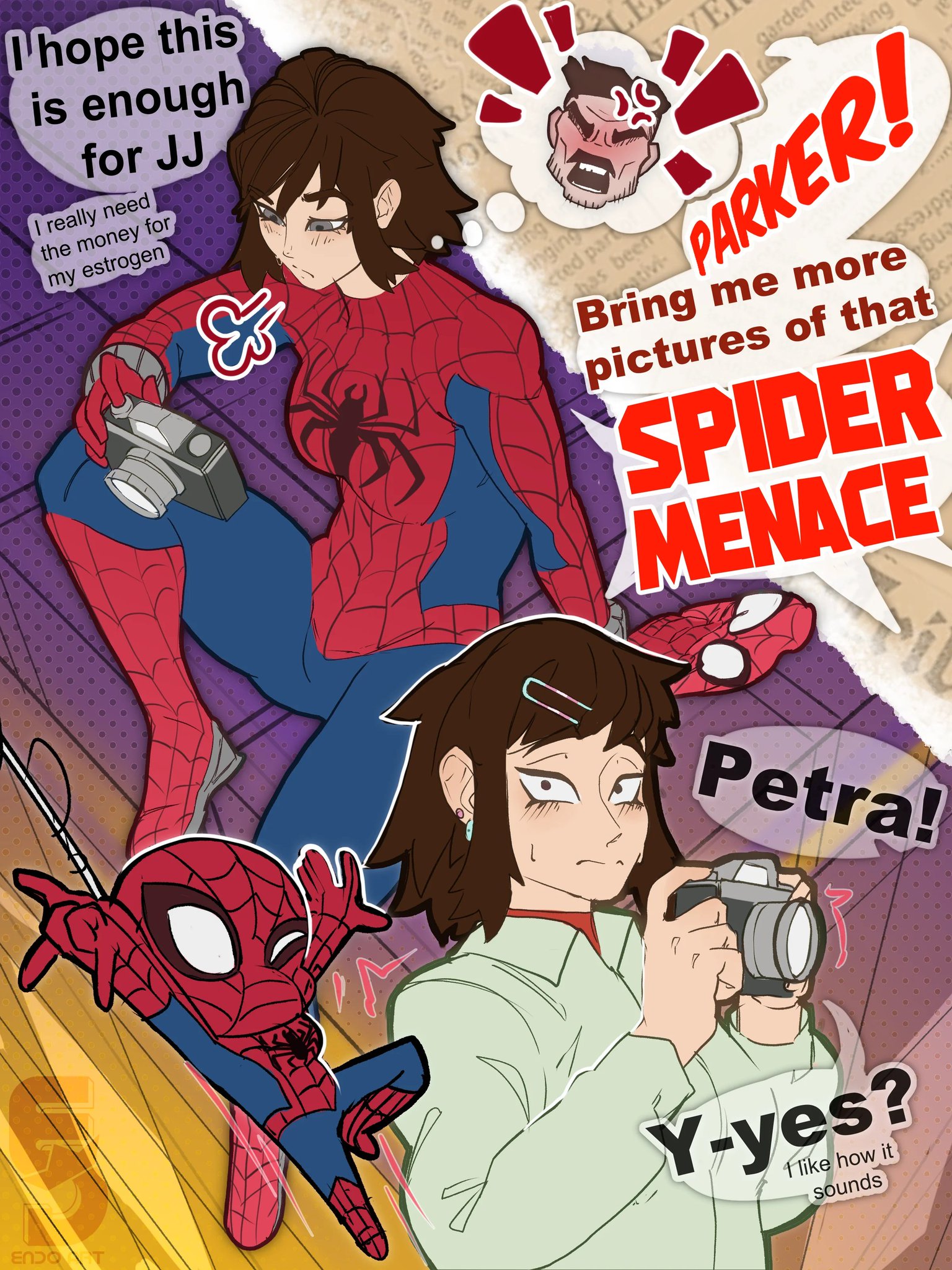0 O l'hope this is enough for JJ I really need the money for my estrogen & 0 O the The ev Ocal 0 ding ringing cted part has been ativi lunte iving garder PARKER! Bring me more pictures of that SPIDER MENACE se O 0000 0 O 0 O O O O O O 0 P C B DO O C • C • O BOO O 0 Q O • O C A e Petra! O A 0 ENDO Y-yes? 1 like how it sounds