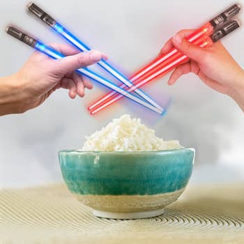 Lightsaber chopsticks
