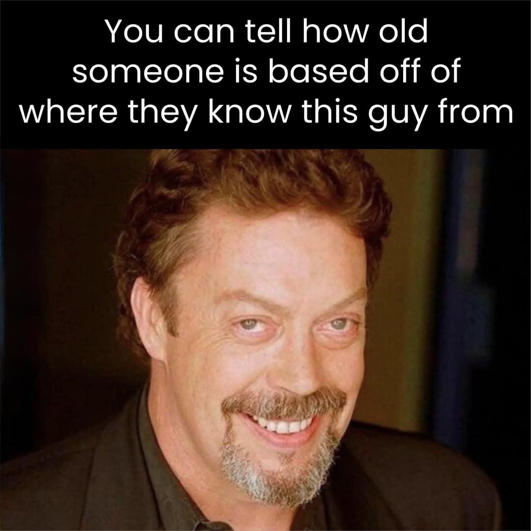 You can tell how old someone is based off of where they know this guy from