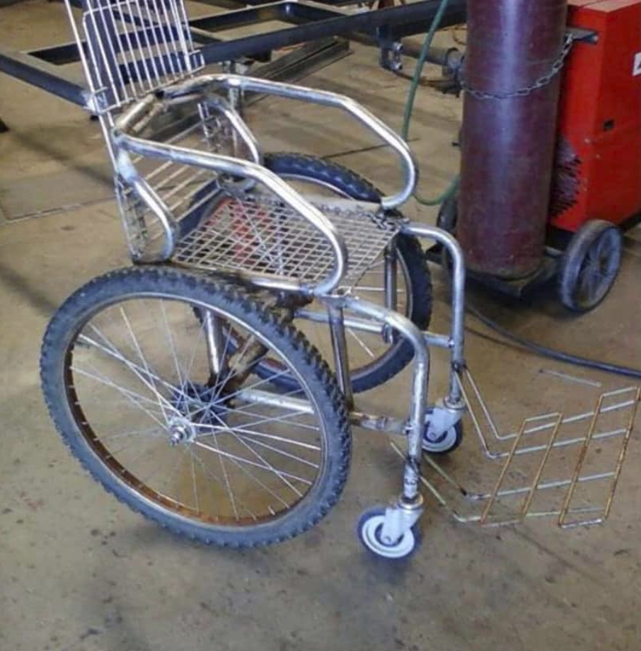 DIY wheelchair