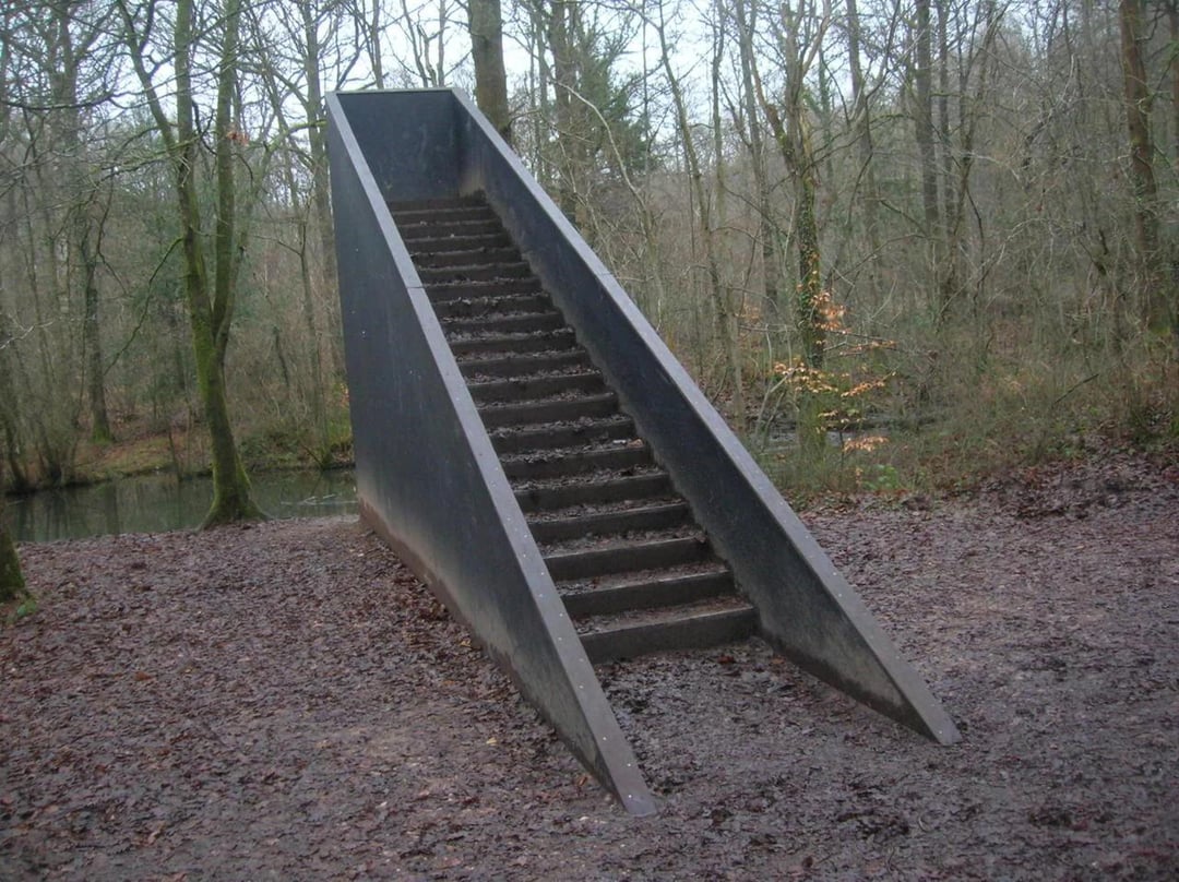 Stairs to nowhere