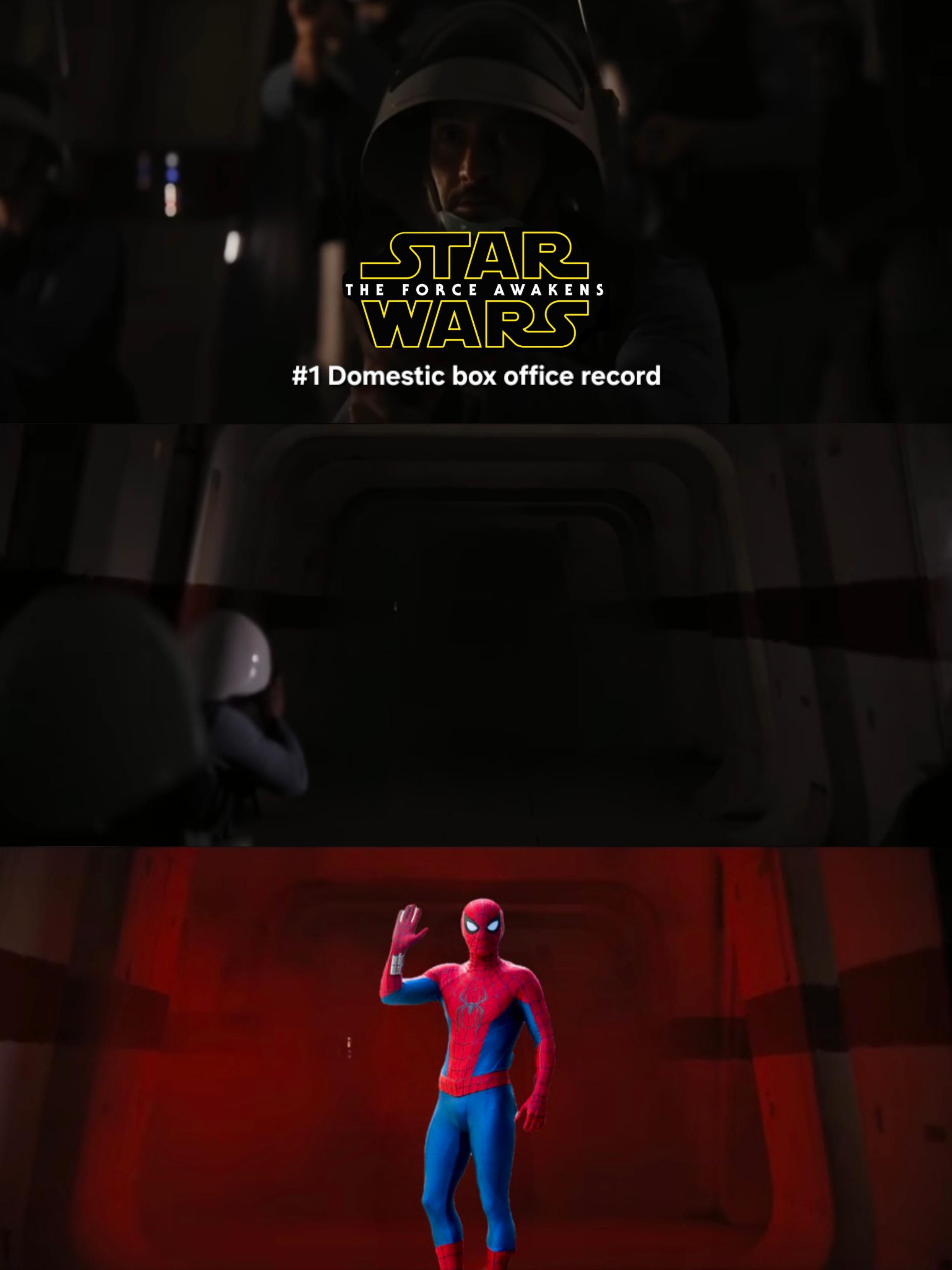 STAR THE FORCE AWAKENS WARS #1 Domestic box office record