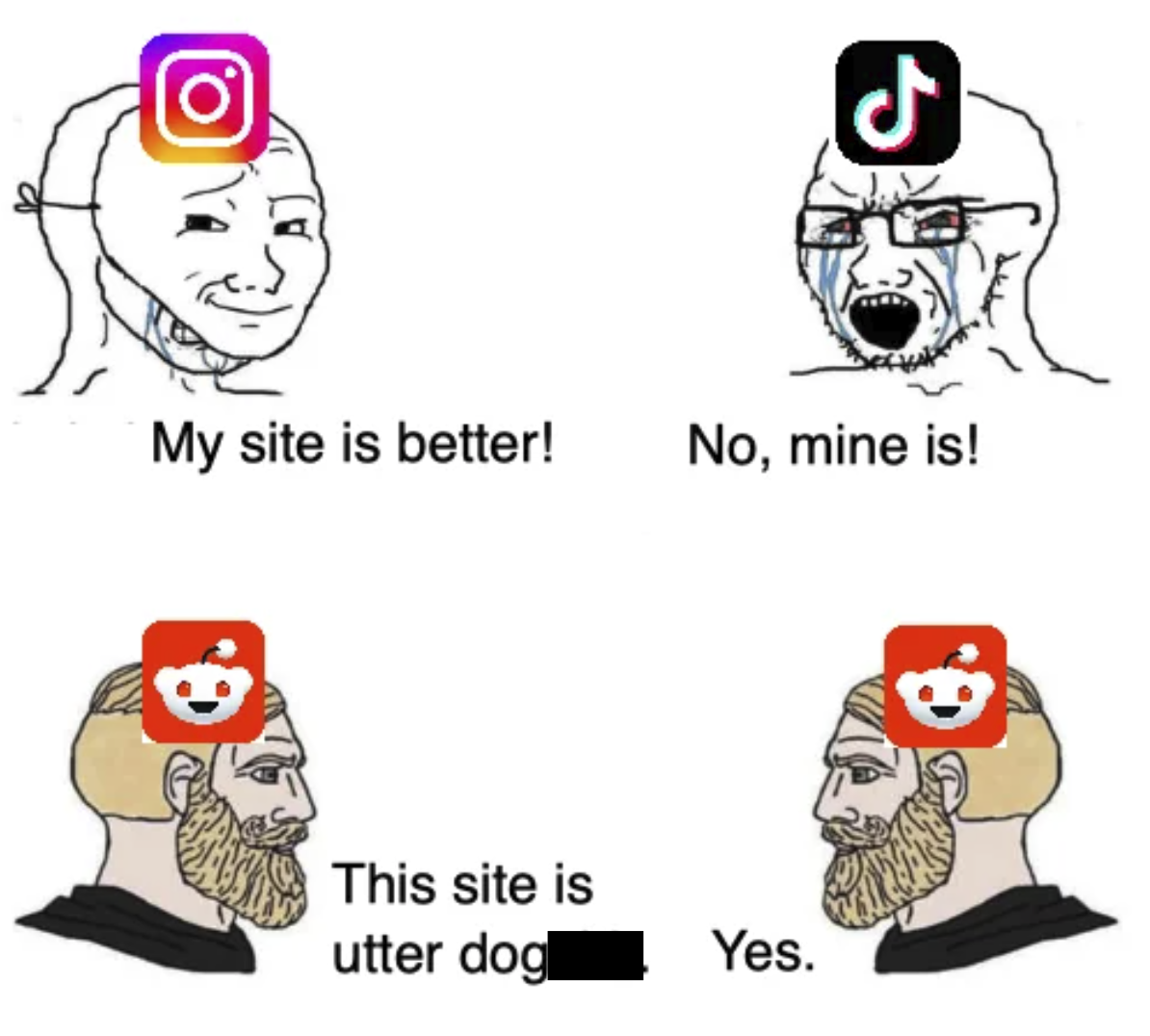 ل My site is better! No, mine is! This site is utter dogl Yes.