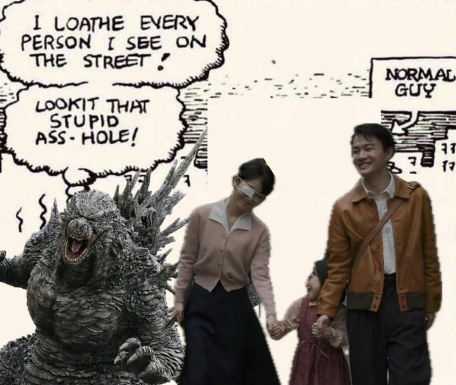 I LOATHE EVERY PERSON I SEE ON THE STREET! NORMAL GUY LOOKIT THAT STUPID ASS-HOLE! 33 17