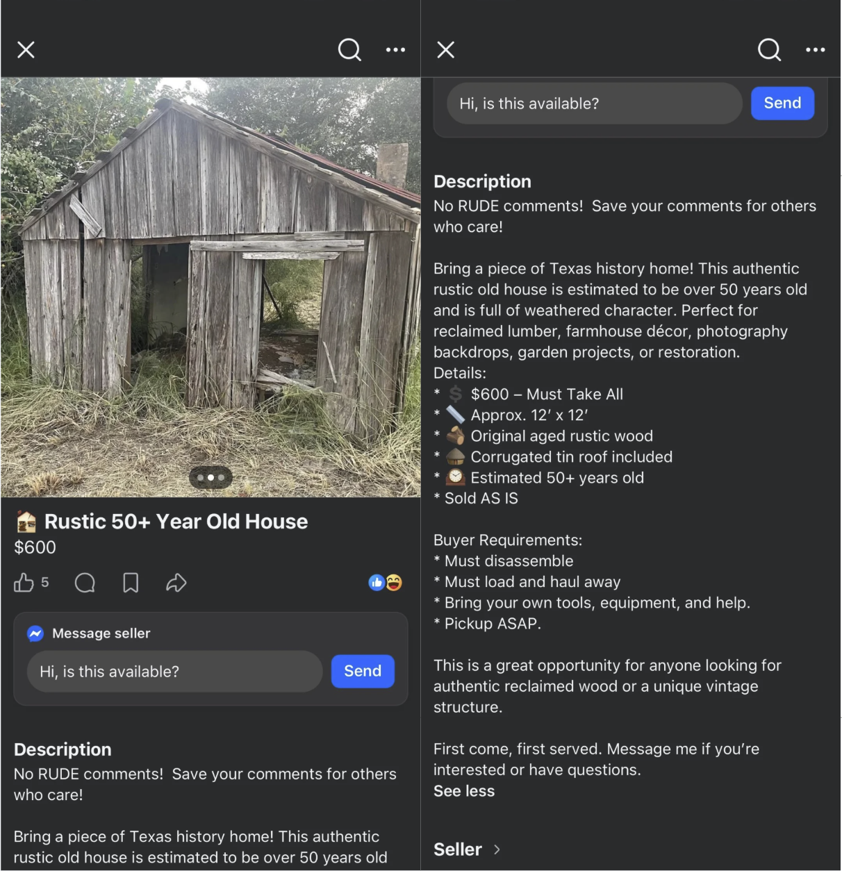 No rude comments, please | /r/ChoosingBeggars / Choosing Beggars | Know ...