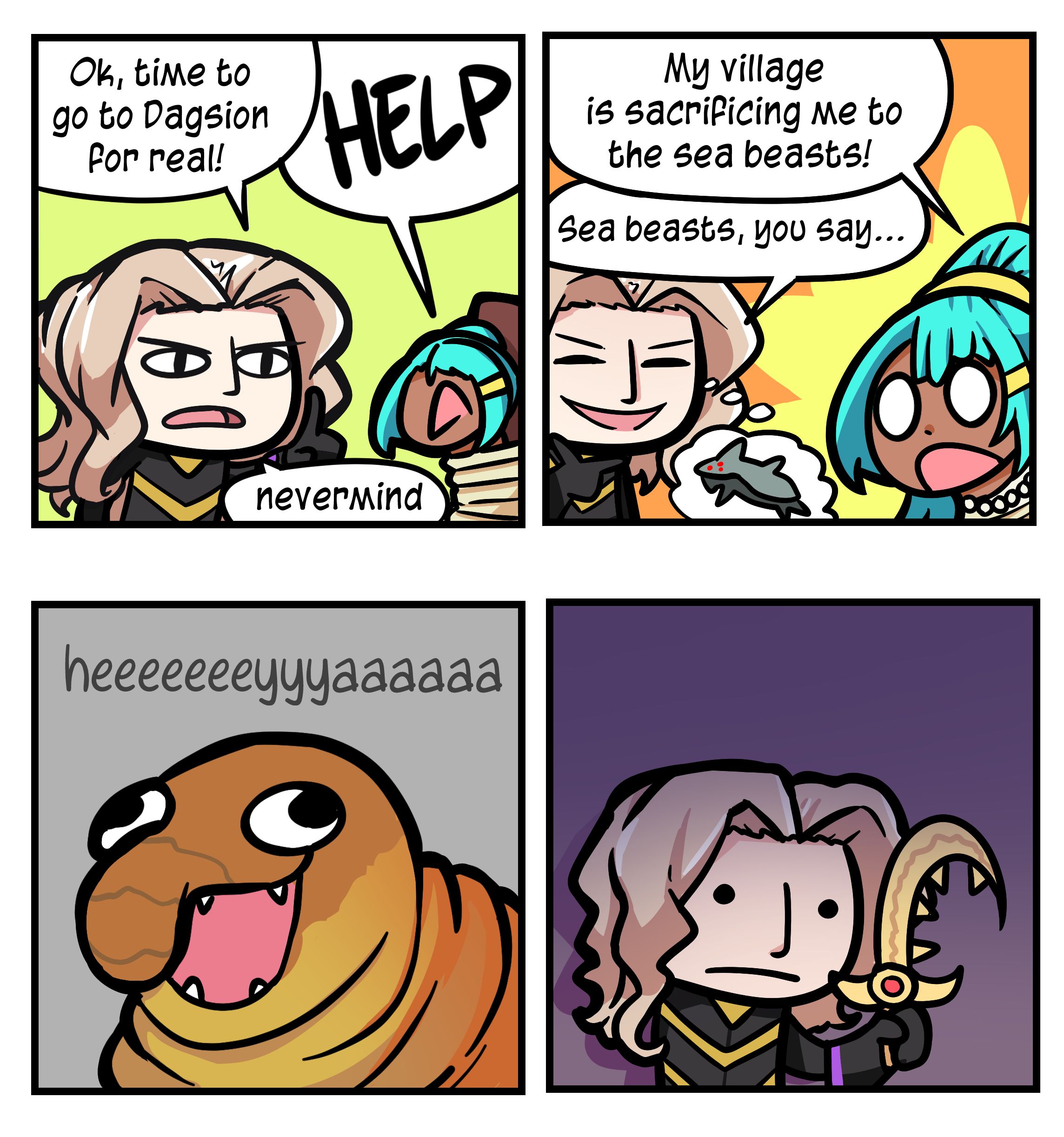 I really thought we were about to fight Cetus immediately | Know Your Meme