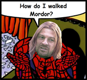 How do I walked Mordor?