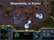 te 1383- 2624, 阝,1136/140 Meanwhile, in Korea Protoss Zealot MENU Hallucination
