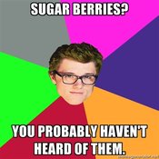 7d7.jpg SUGAR BERRIES? YOU PROBABLY HAVEN'T HEARD OFTHEM